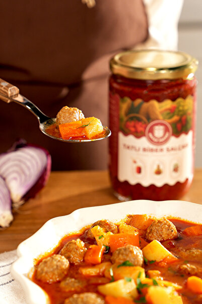Antep Pazarı Tatlı Biber Salçası - Gaziantep - 650g