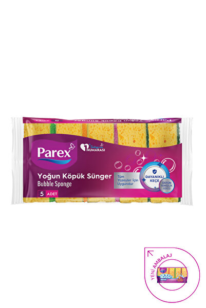 Parex Σφουγγάρι Φυσαλίδων Επίπεδο Σετ 5 τεμαχίων