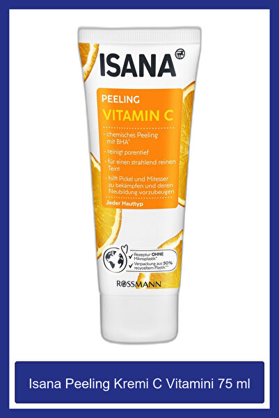 ISANA Peeling Kremi C Vitamini 75 ml