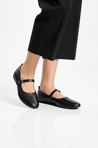 Modafırsat Γυναικεία φλατ Μαύρη Ζώνη Ζώνη Ελαφρύ άνετα, κομψά επαγγελματικά π...