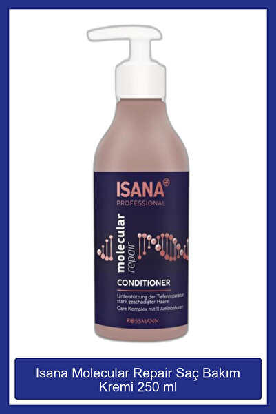 Isana Professional Molecular Repair Saç Bakım Kremi 250 ml