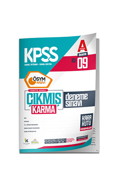 İnformal Yayınları 2026 KPSS ÖSYM Arşivi Çıkmış Soru Karma Genel Yetenek Gene...