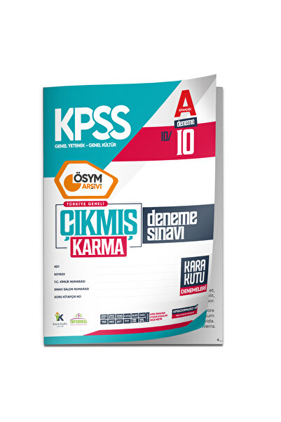 İnformal Yayınları 2026 KPSS ÖSYM Arşivi Çıkmış Soru Karma Genel Yetenek Gene...