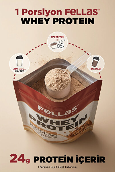 Fellas Whey Protein Tozu Çikolata Aromalı (175 g)