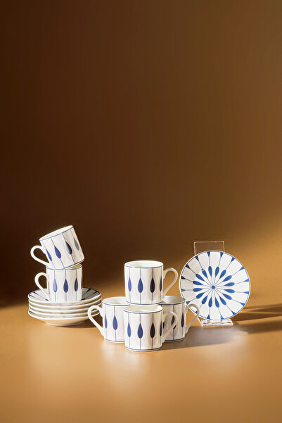 Harmony Coffee Cup Set for 6 80 ml