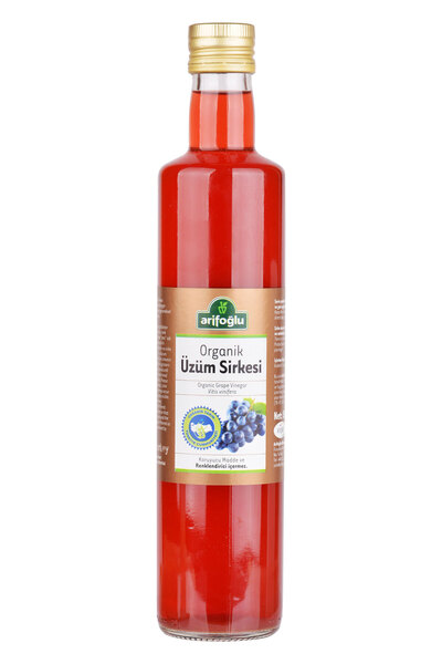 Arifoğlu Organik Üzüm Sirkesi 500ml Doğal Fermantasyon