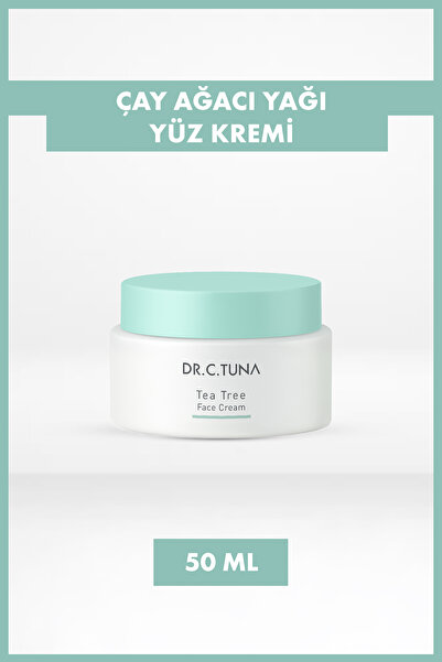 Farmasi Dr. C. Tuna Çay Ağacı Yağı Nemlendirici Yüz Kremi 50 Ml