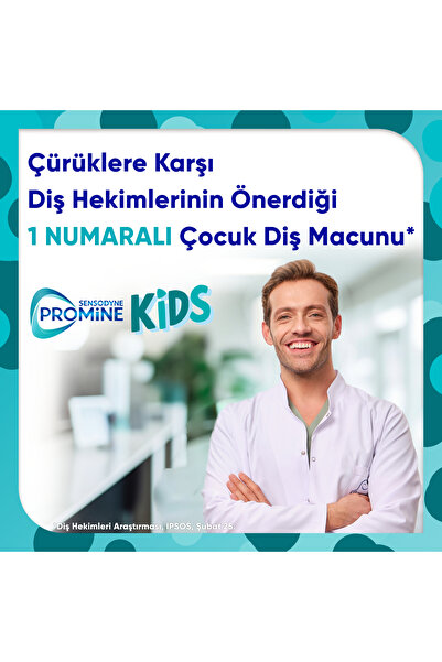 Sensodyne Promine 0-6 Yaş Çocuk Diş Macunu 50ml - Çilek Aromalı