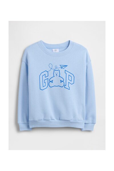 GAP Φούτερ για αγόρι νήπιο, Μέγεθος 3 ετών, Μπλε κερουλίνιο, 402color79, 79% ...