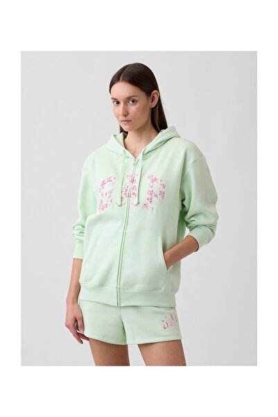 GAP Φούτερ Γυναικείο Μέγεθος XL Πράσινο χρώμα 100% Βαμβάκι Καλύτερο Βαμβάκι (...