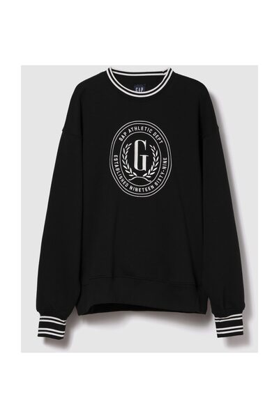 GAP Φούτερ Γυναικείο Μέγεθος S Μαύρο (χρώμα κατόπιν παραγγελίας)