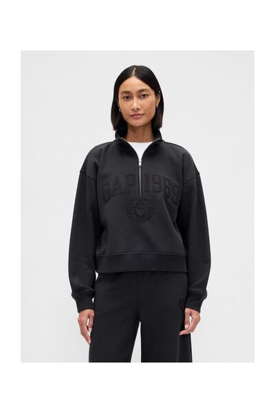 GAP Φούτερ Γυναικείο Μέγεθος S Φεγγαρόλειπη Νύχτα χρώμα0