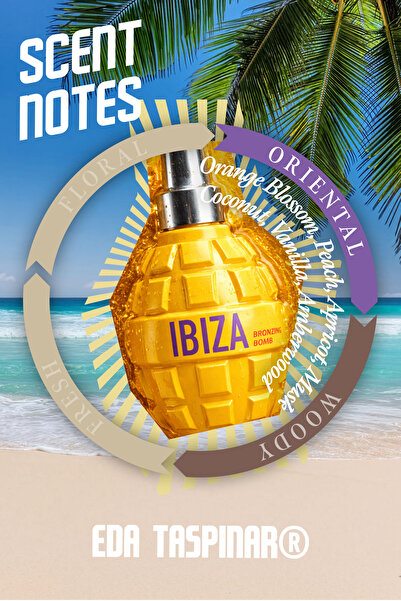 Eda Taşpınar Ibiza Bronzing Bomb Bronzlaştırıcı Güneş Yağ – Enerjik Koku & Yoğun Bronzluk - 200 ml
