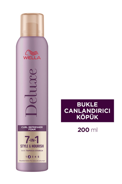Wella Deluxe Bukle Canlandırıcı Köpük 200 ml