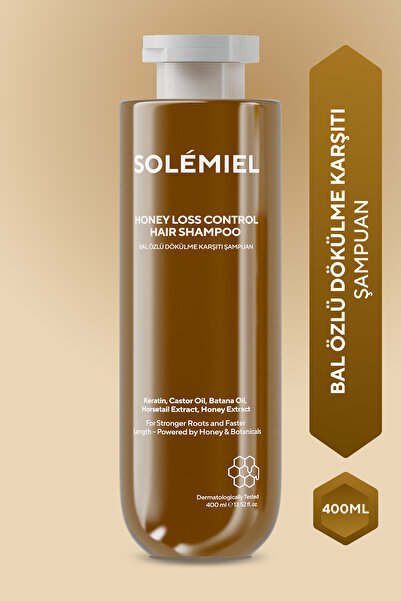 Solemiel Castor & Batana Yağı İçeren Besleyici ve Bakım Sağlayan Şampuan 400 ML