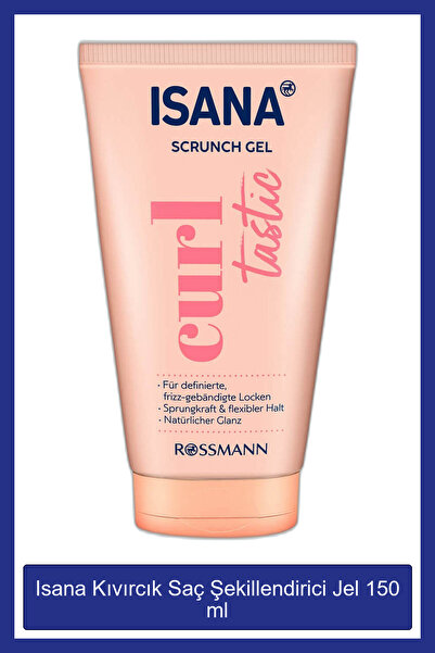 ISANA Kıvırcık Saç Şekillendirici Jel 150 ml