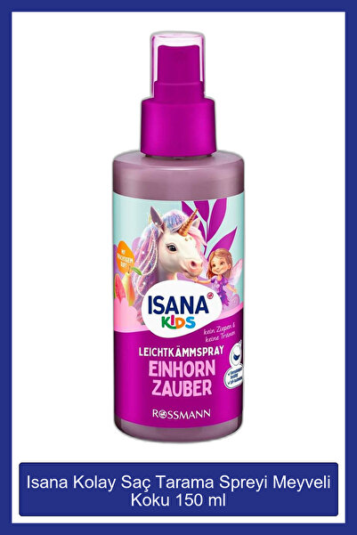 Genel Markalar Kolay Saç Tarama Spreyi Meyveli Koku 150 ml