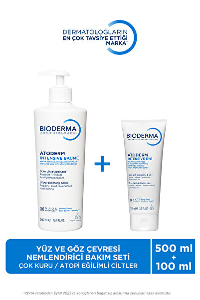 Bioderma Atoderm Çok Kuru Ve Atopi Eğilimli Yüz Ve Göz Çevresi Nemlendirici B...