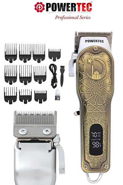 TR-6600 Professional Usb Type-C Rechargeable Hair Beard Shaver