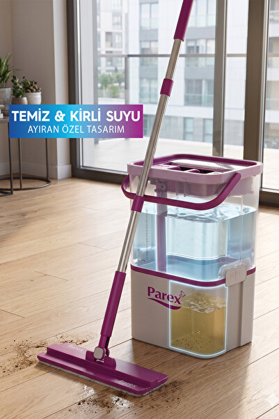 Parex Wondero Flat Şeffaf Temiz Su ile Kirli Suyu Ayıran Otomatik Temizlik Seti