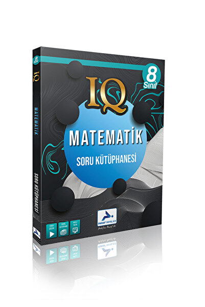 paraf yayınları 2025-2026 Müfredat 8.Sınıf IQ Matematik Soru Kütüphanesi