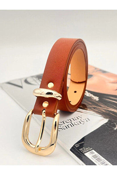 Descoin Γυναικεία ζώνη με χρυσή αγκράφα, ζώνη παλτό, ζώνη παντελονιού, ζώνη φ...