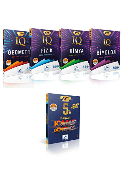 paraf yayınları AYT IQ Soru Kütüphanesi Sayısal Set +AYT 5'li Başarı Kamp Den...