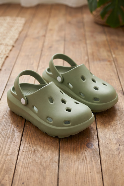 DARK SEER Γυναικεία Σανδάλια Παντόφλες DS Monapi.Safir Olive Green Orthopedic...