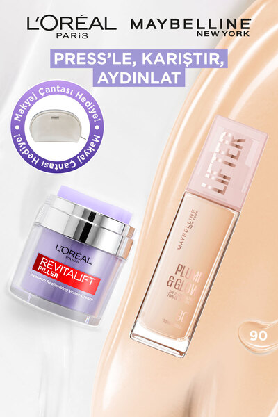L'Oreal Paris Revitalift Filler Pressed Jar Nemlendirici Krem + Lifter Niasin...