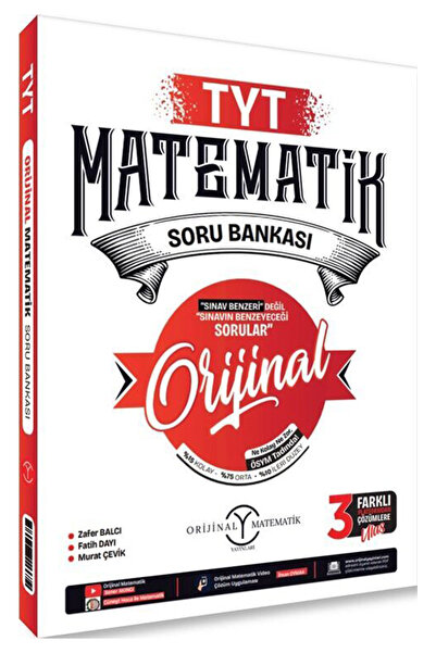 Orijinal Yayınları Tyt Orijinal Matematik Soru Bankası