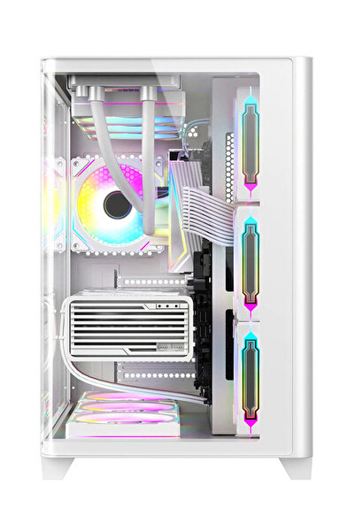 Zeiron Legacy X7 Ryzen 5 5500 16GB 512GB M.2 SSD RTX3050 Sıvı Soğutmalı Oyuncu Masaüstü Bilgisayarı