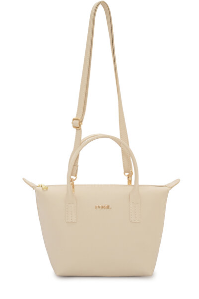 Fossil Μπεζ γυναικεία τσάντα ώμου και χιαστί 05FO26Y5114