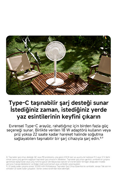 Xiaomi Mijia Smart Standing Fan Pro Slim - Akıllı Ayaklı Vantilatör, İnce Tasarım & Kolay Saklama