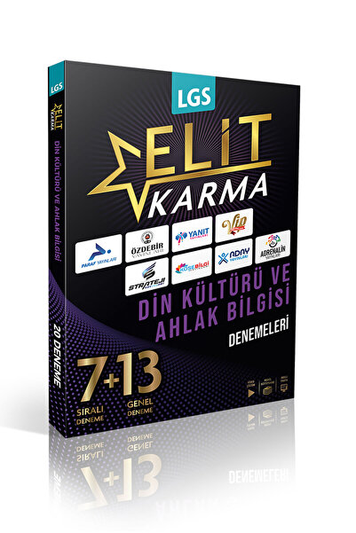 paraf yayınları 2025-2026 Müfredat 8.Sınıf Elit Karma Din Kültürü ve Ahlak Bi...