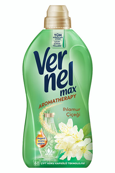 Vernel Max Konsantre Çamaşır Yumuşatıcısı Ihlamur Çiçeği 1440 ML X4 Adet