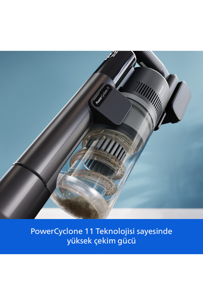 Philips 6000 Serisi Kablosuz Dikey Süpürge, PowerCyclone 11, XC6551/01