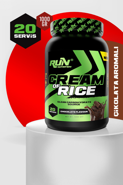 Run Nutrition Cream Of Rice | Çikolata | 1 Kg | 20 Servis
