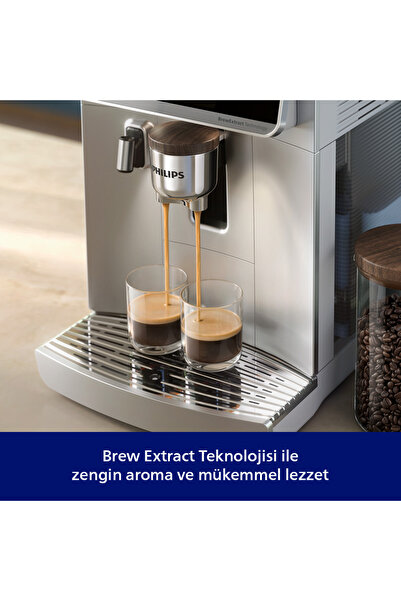 Philips 8000 Serisi Café Aromis Kahve Makinesi, Evde Kafe Kalitesi, 54 farklı içeçek, EP8757/20