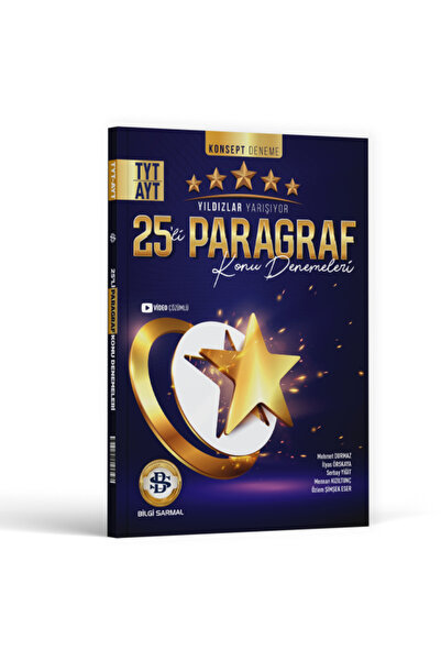 Bilgi Sarmal Yayınları Bilgi Sarmal Tyt Ayt Paragraf Yıldızlar Yarışıyor 25 L...