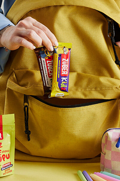 Züber Kidz Meyve Bar Tanışma Paketi 25g x 6 Adet (Çilekli, Muzlu, Sütlü Kakaolu)