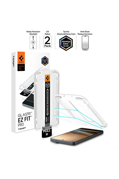 Spigen Galaxy S26 Ultra Cam Ekran Koruyucu Kolay Kurulum GLAS.tR EZ Fit Pro (...