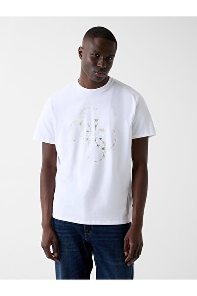 Guess Ανδρικό T-Shirt Shimmer με κανονική εφαρμογή