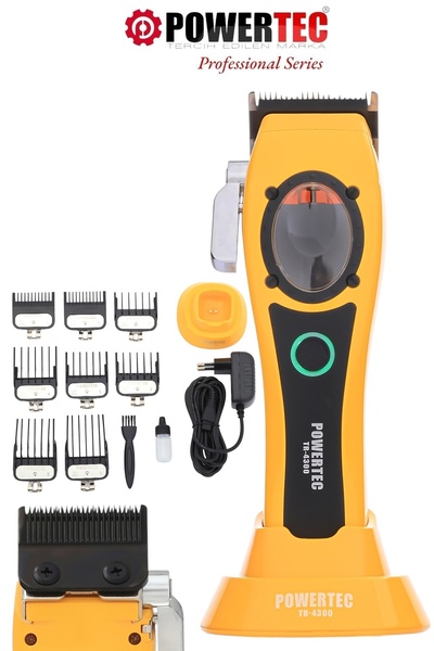 POWERTEC Tr-4300 Profesyonel Saç Sakal Kesim Makinesi