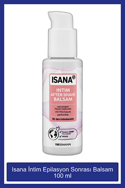 ISANA İntim Epilasyon Sonrası Balsam 100 ml