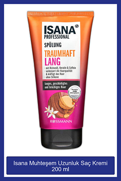 Isana Professional Muhteşem Uzunluk Saç Kremi 200 ml