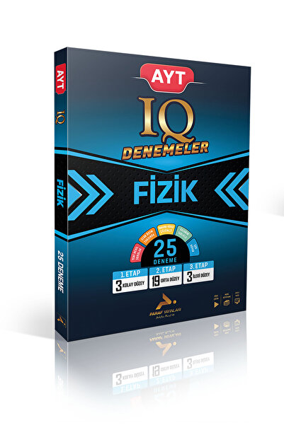 paraf yayınları AYT IQ DENEMELER FİZİK 25 DENEME