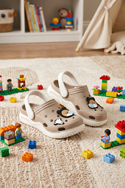 DARK SEER DS Monapi.Stela Brown Orthopedic EVA Παιδικές Παντόφλες Σανδάλια