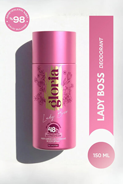 Gloria Perfume Lady Boss 48H Antiperspirant 150 ml Kadın Deodorant
