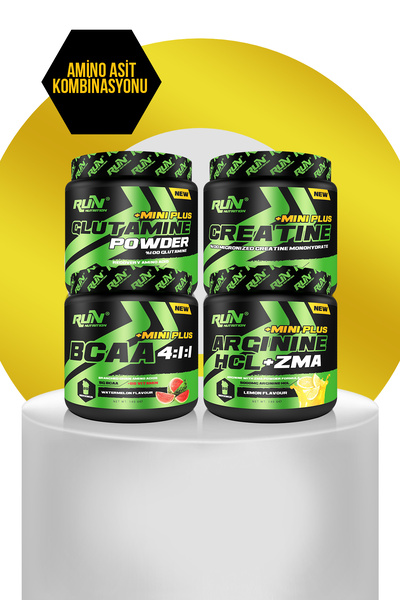 Run Nutrition Amino Asit Mix Paket - Mini Plus Creatine, Glutamine, Bcaa Karp...