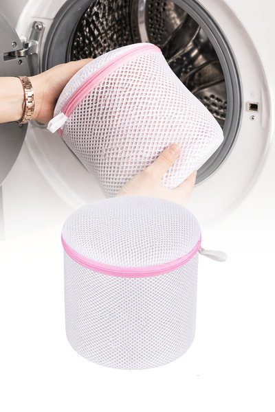 omilife Τσάντα πλυσίματος σουτιέν με φερμουάρ, διχτυωτό προστατευτικό ρούχων,...